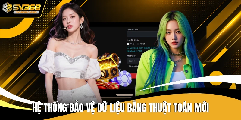 Hệ thống bảo vệ dữ liệu bằng thuật toán mới